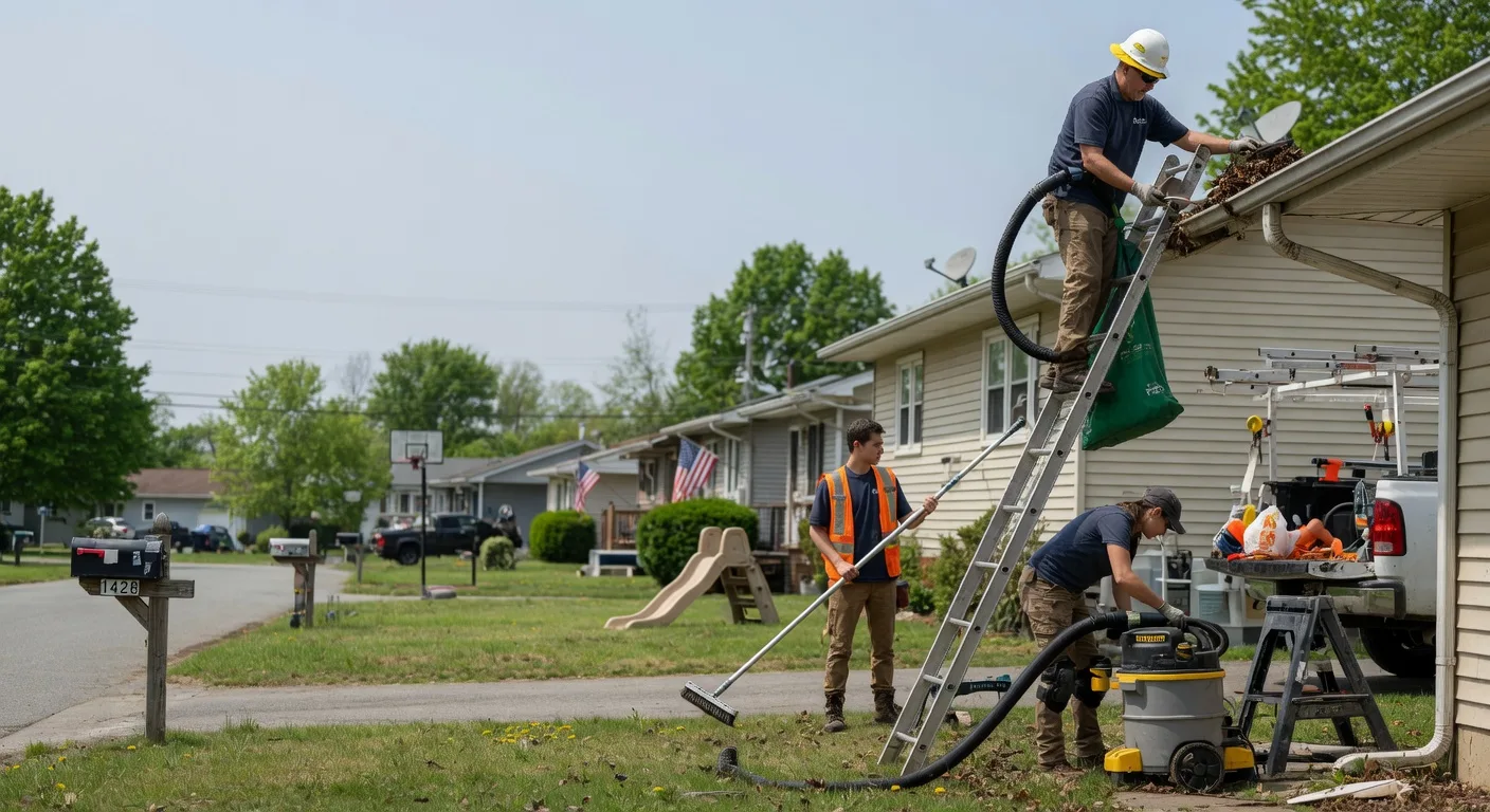 Gutter Installation in Dunfermline, IL near me